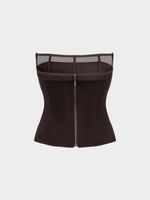 Корсетный топ из лиоцелла