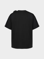 Футболка с объемным декором