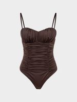 Боди с драпировкой