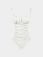 Боди с драпировкой