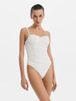 Боди с драпировкой