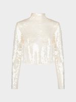 Топ с пайетками