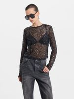 Топ с пайетками