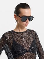 Топ с пайетками