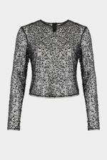 Топ с пайетками