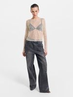 Топ с пайетками