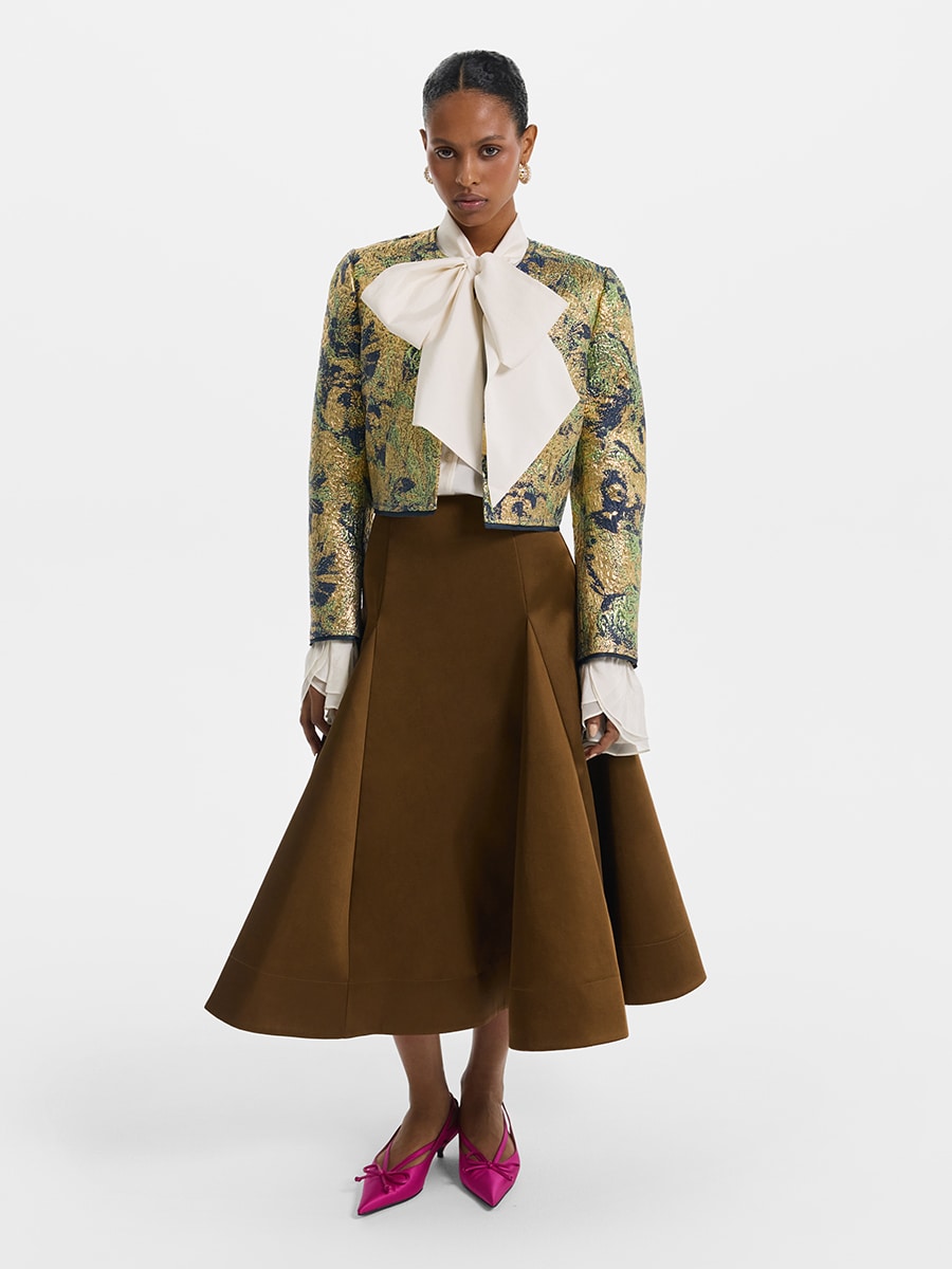 Жаккардовый жакет