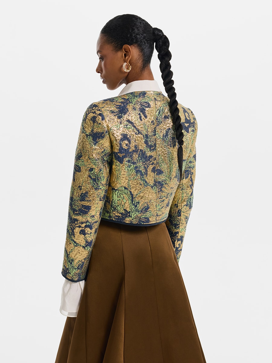 Жаккардовый жакет