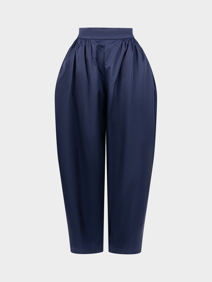 Брюки barrel leg