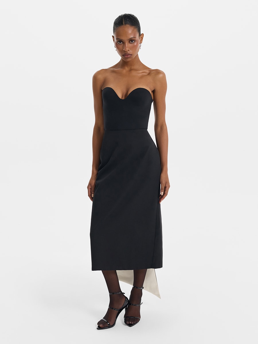 Юбка с объемным бантом