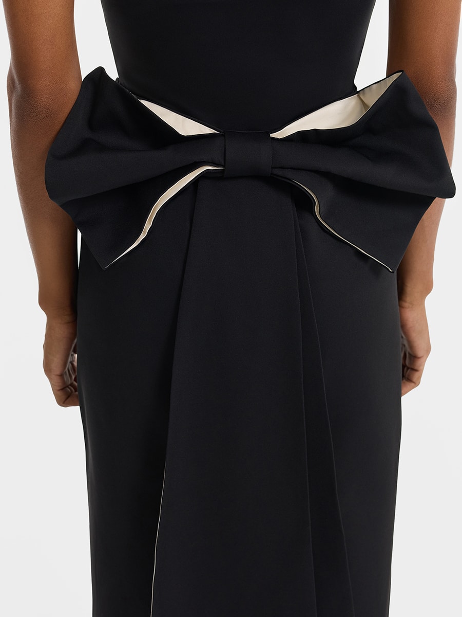 Юбка с объемным бантом