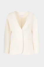 Жакет с объемными рукавами