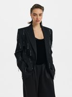 Жакет с кристаллами