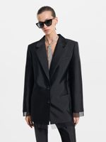 Жакет из сатина