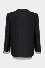 Жакет из сатина