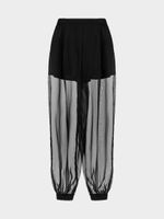 Полупрозрачные брюки