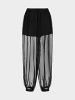 Полупрозрачные брюки