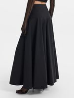 Юбка макси со складками