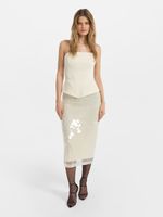 Юбка с пайетками