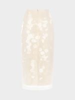 Юбка с пайетками