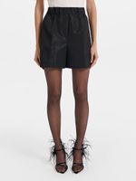 Шорты из сатина