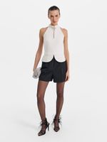 Шорты из сатина