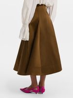 Юбка миди из сатина