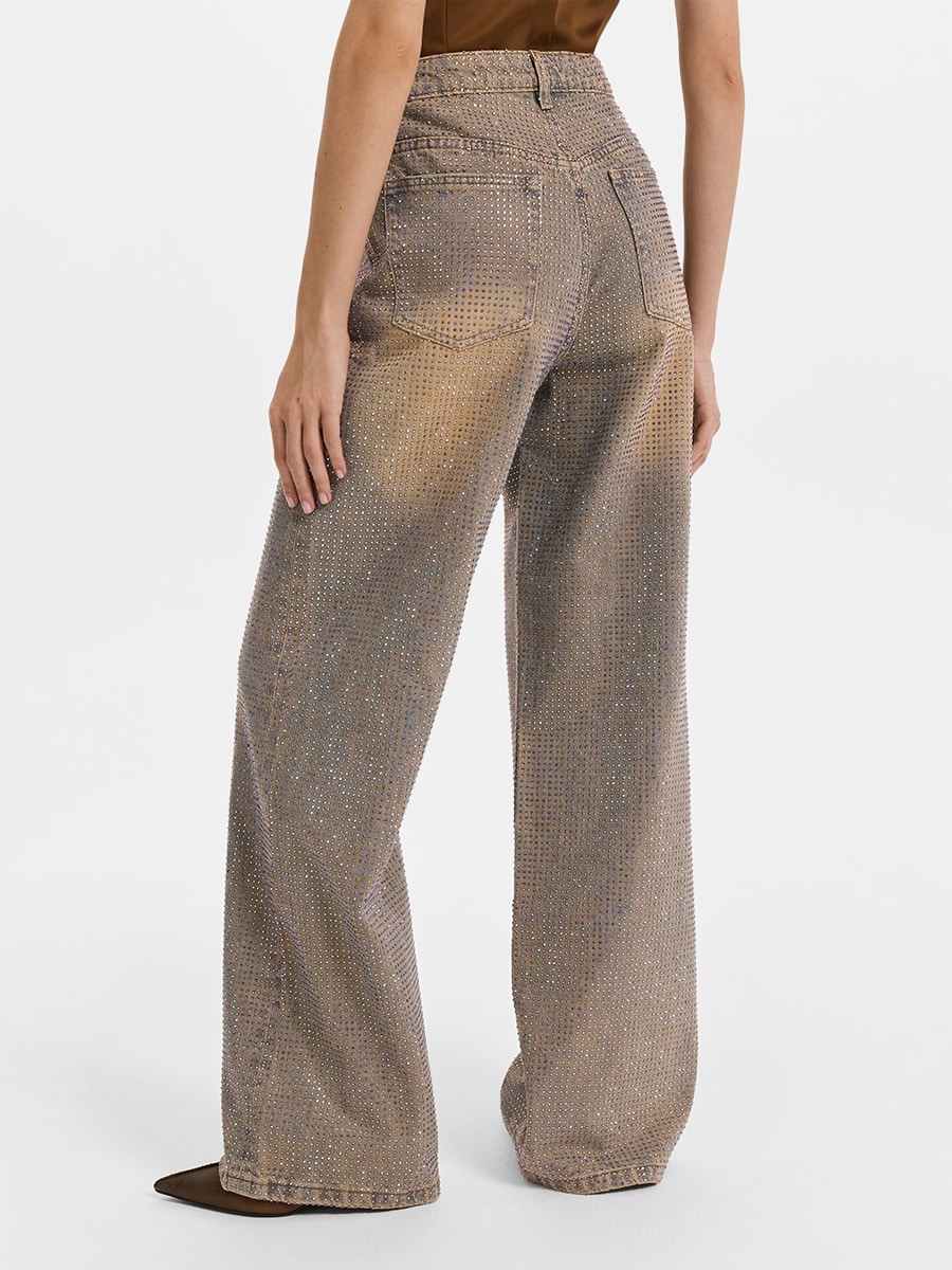 Брюки джинсовые женские