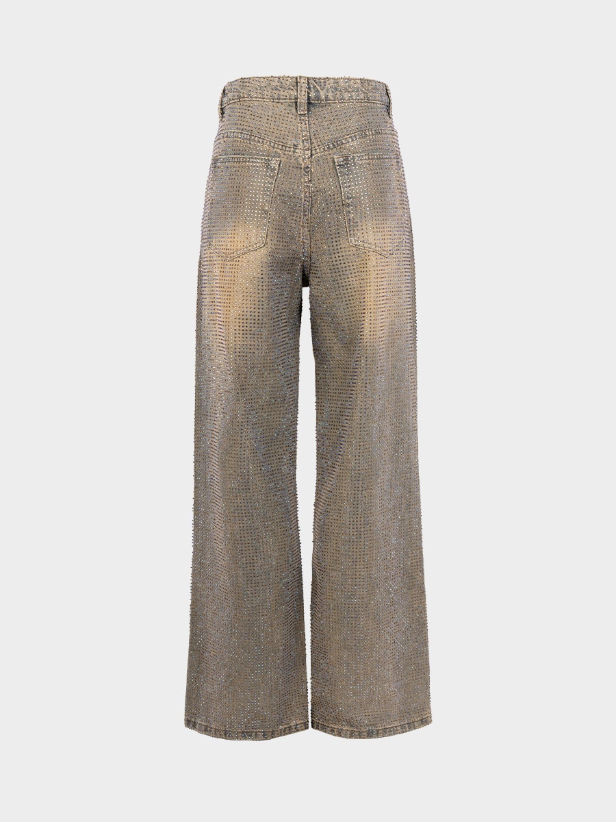 Брюки джинсовые женские