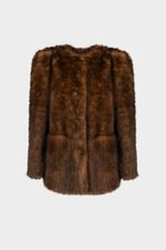 Шуба из экомеха