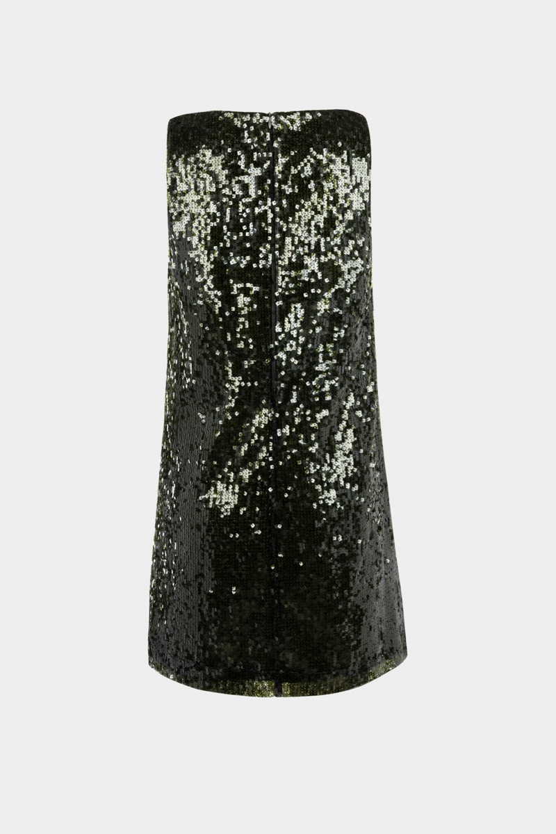 Платье с пайетками