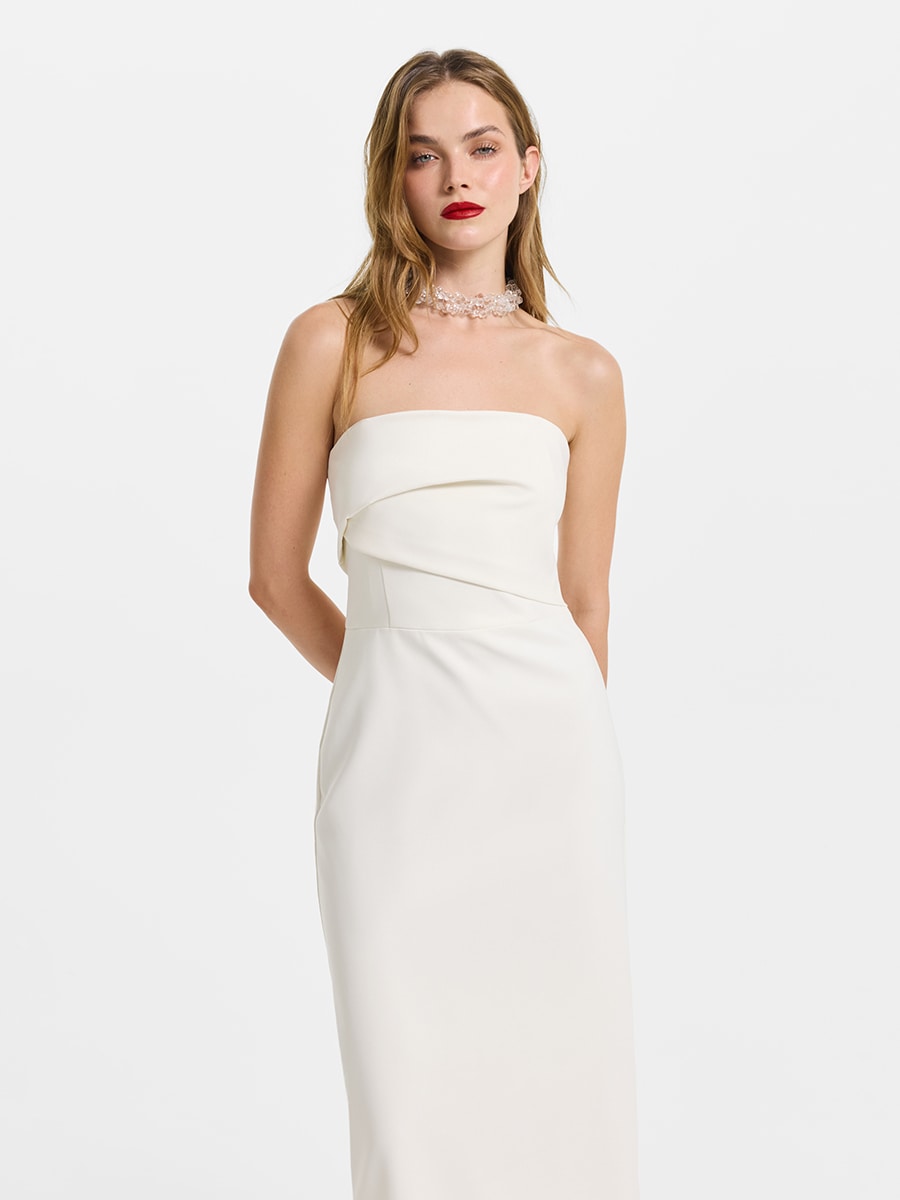 Платье-футляр с драпировкой 5452611511-60