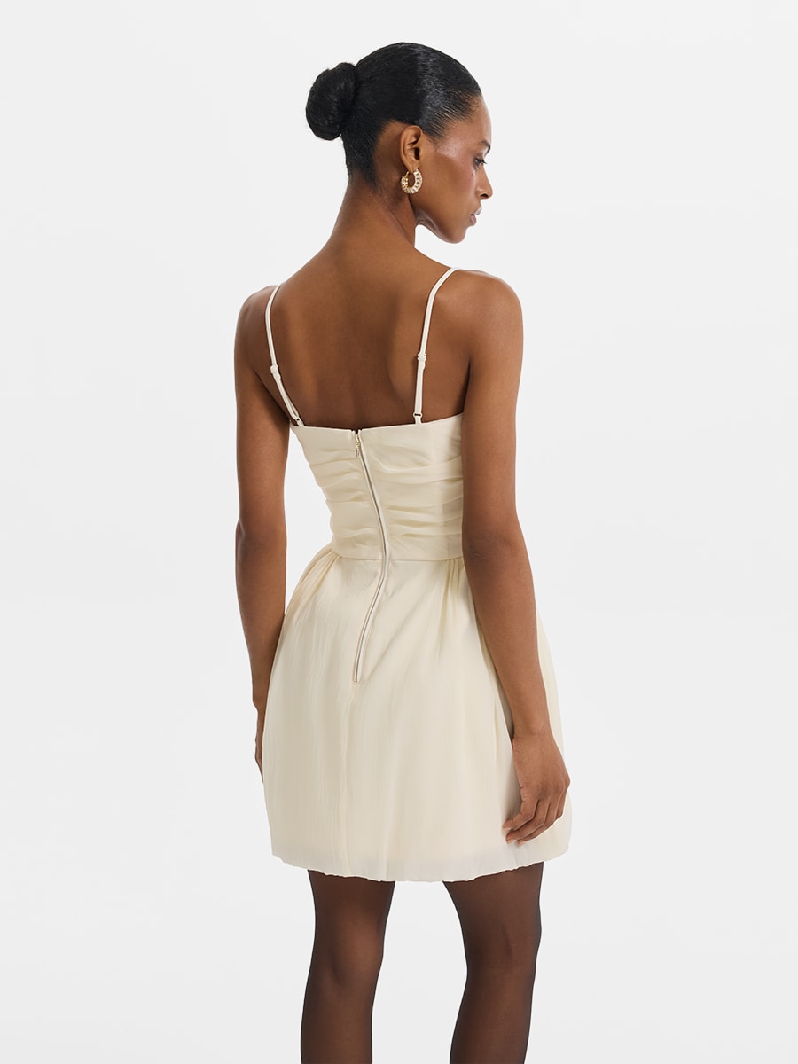 Платье мини с драпировкой 5452612512-60