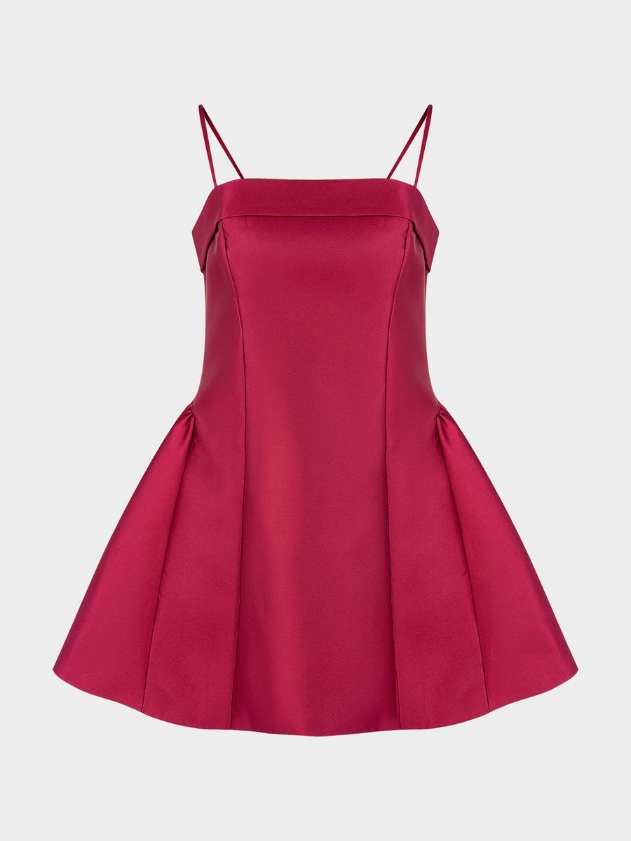 Платье-бандо с объемным подолом 5452617517-77