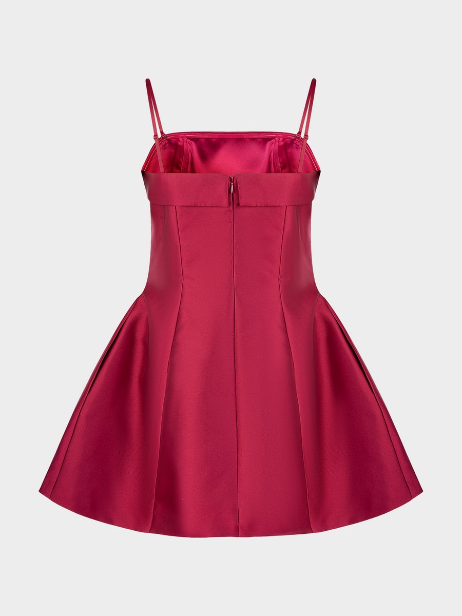 Платье-бандо с объемным подолом 5452617517-77