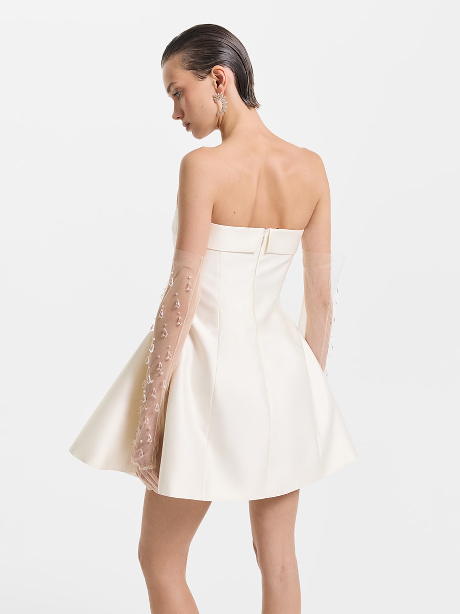 Платье-бандо с объемным подолом 5452617517-86