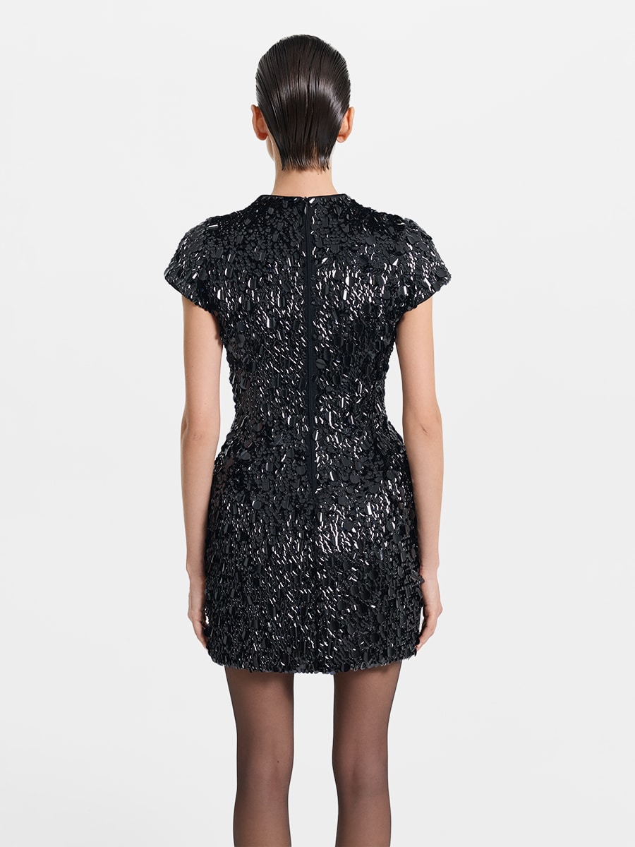 Платье с пайетками