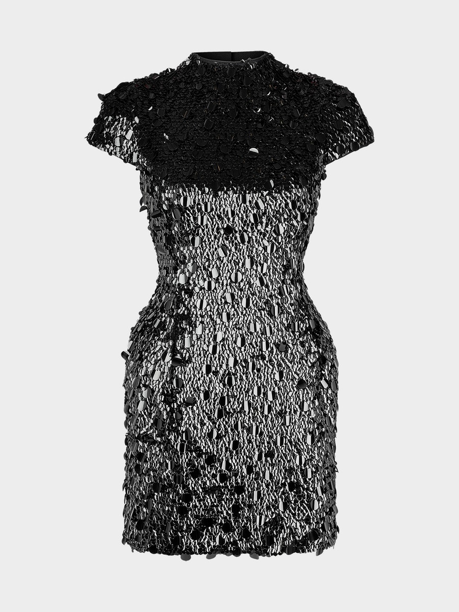 Платье с пайетками