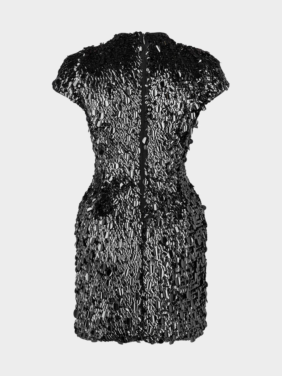 Платье с пайетками