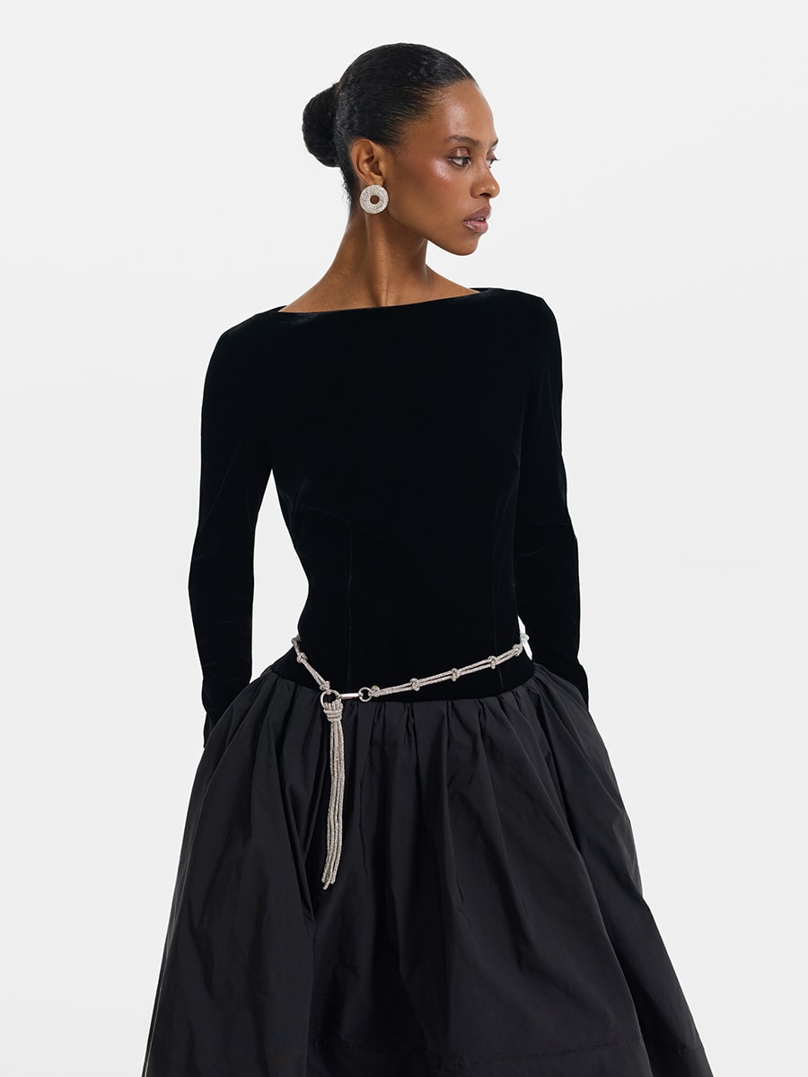 Асимметричное платье 