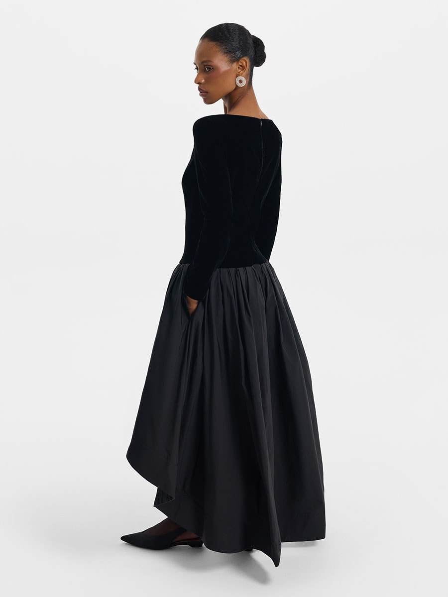 Асимметричное платье 