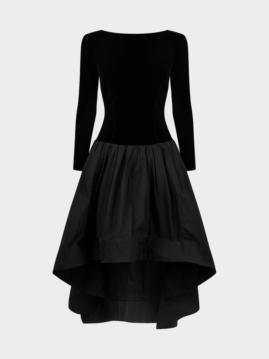 Асимметричное платье 