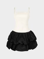 Комбинезон с объемными воланами