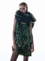 Платье с пайетками