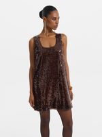 Платье с пайетками