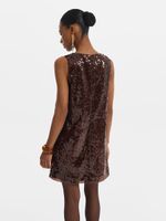 Платье с пайетками