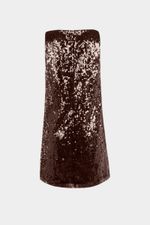 Платье с пайетками