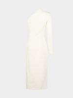 Асимметричное платье миди