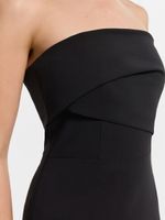 Платье-футляр с драпировкой