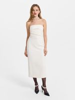 Платье-футляр с драпировкой